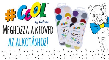 #COOL by Victoria vízfestékekkel